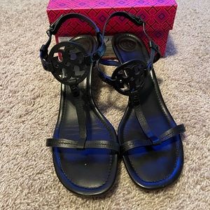 Tory Burch Miller 60 mm Wedges - Black